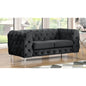 Black Edition Two Seater Sofa Set