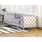 Cream Two Seater Sofa Set